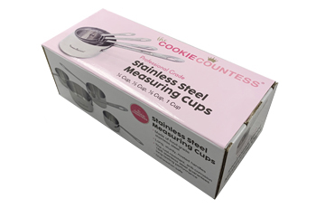 The Cookie Countess Measuring Cup Box