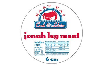 Jonah Crab Packaging