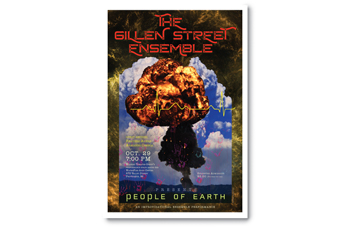 The Gillen Street Ensemble Performance Poster